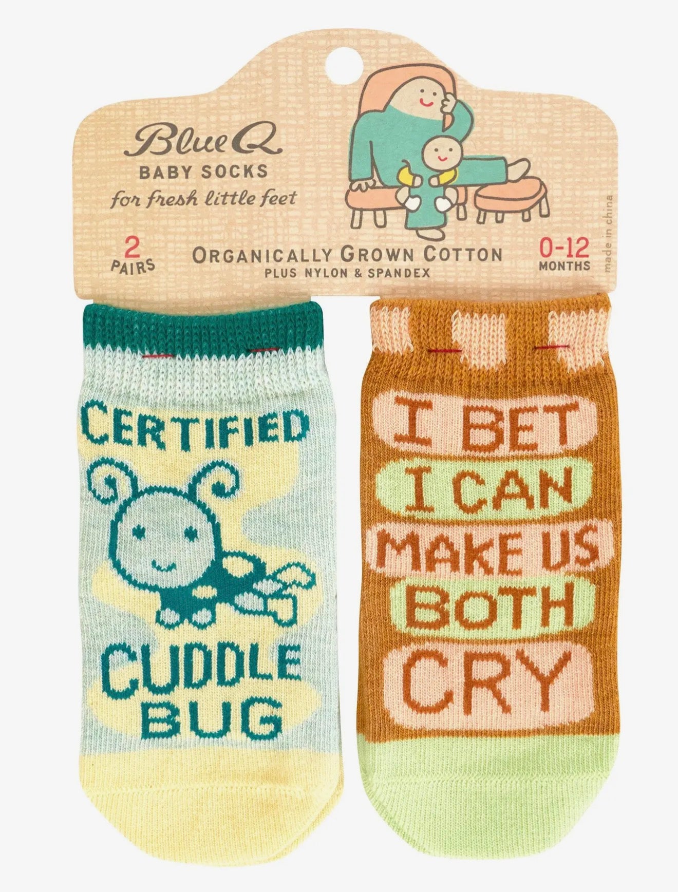Cuddle Bug/Both Cry Baby Socks