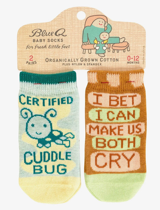 Cuddle Bug/Both Cry Baby Socks