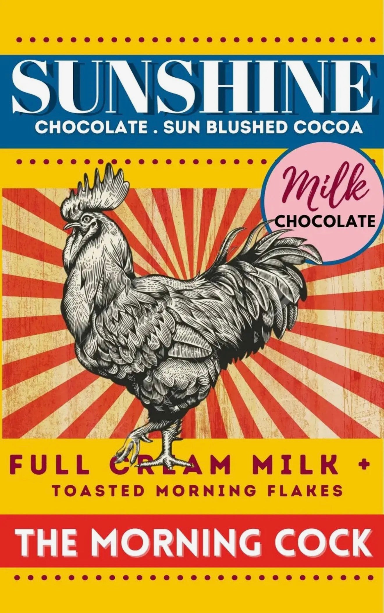The Morning Cock Full Cream Milk + Toasted Morning Flakes