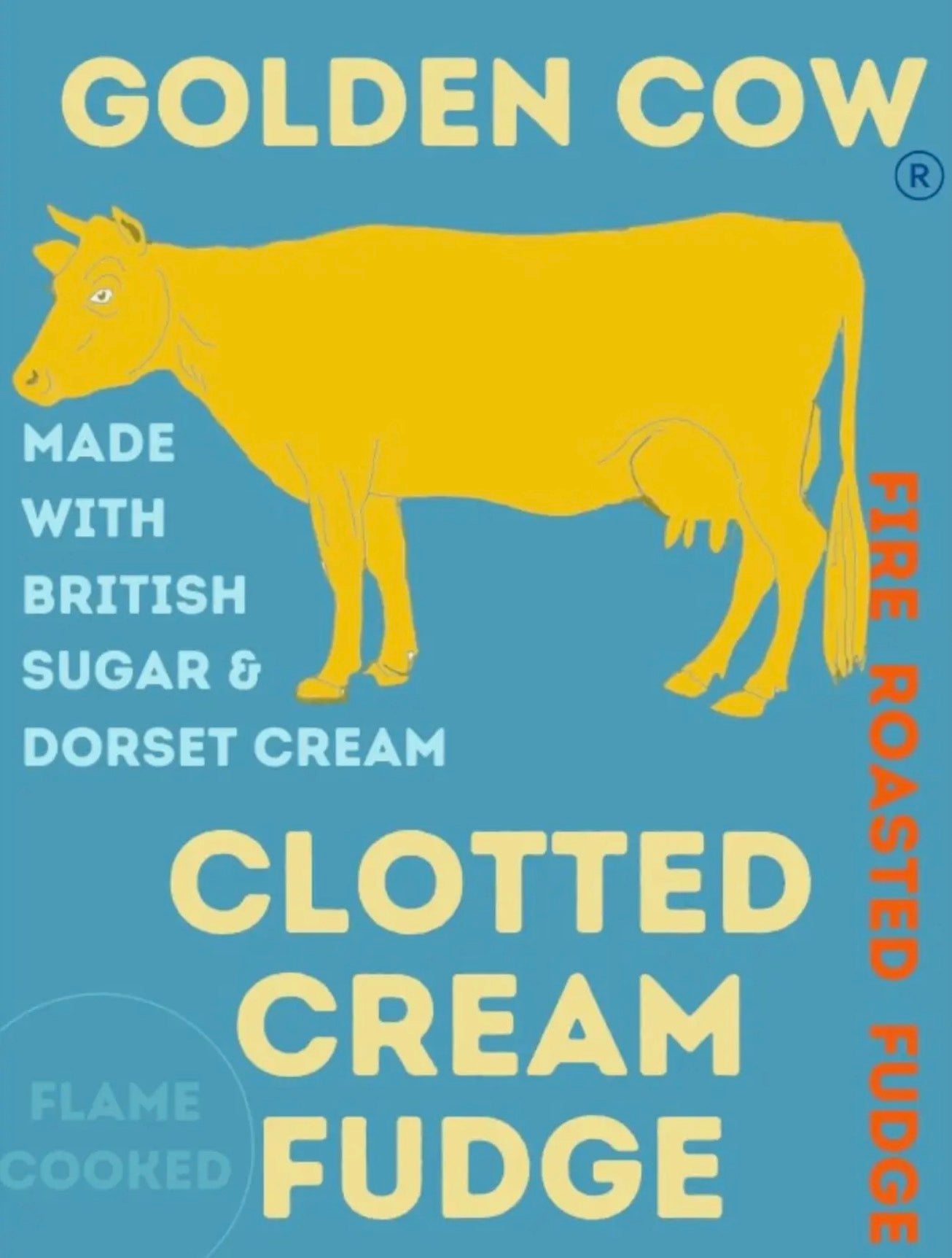 Golden Cow Fire Roasted Artisan Clotted Cream Fudge