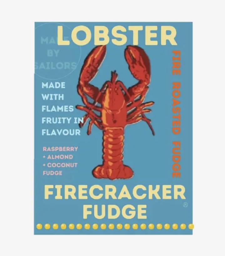 Lobster Firecracker Fire Roasted Fruity and Nutty Artisan Fudge