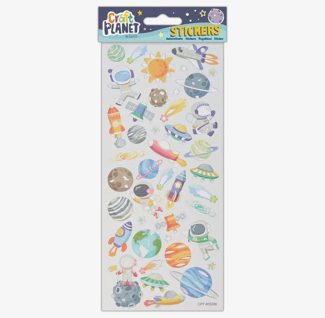 Outer Space Sticker Sheet