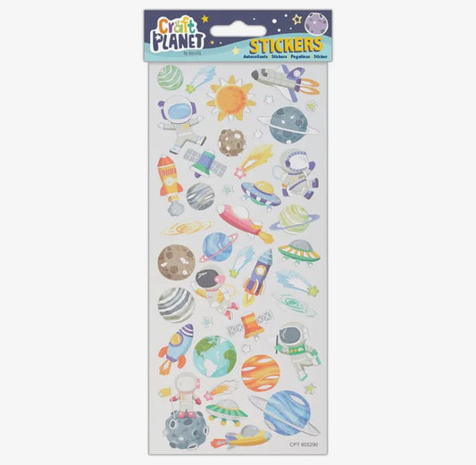 Outer Space Sticker Sheet