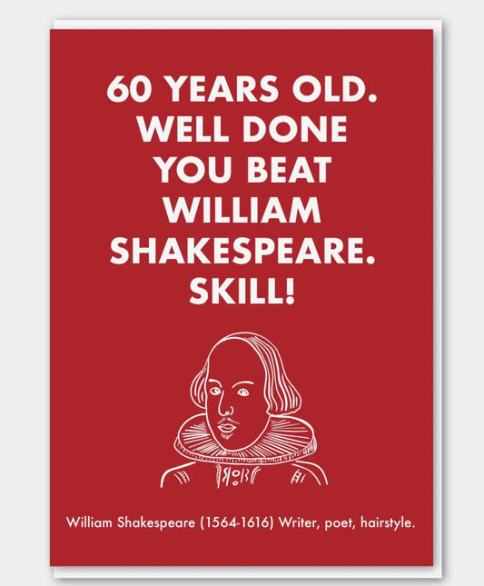 Shakespeare 60 Card