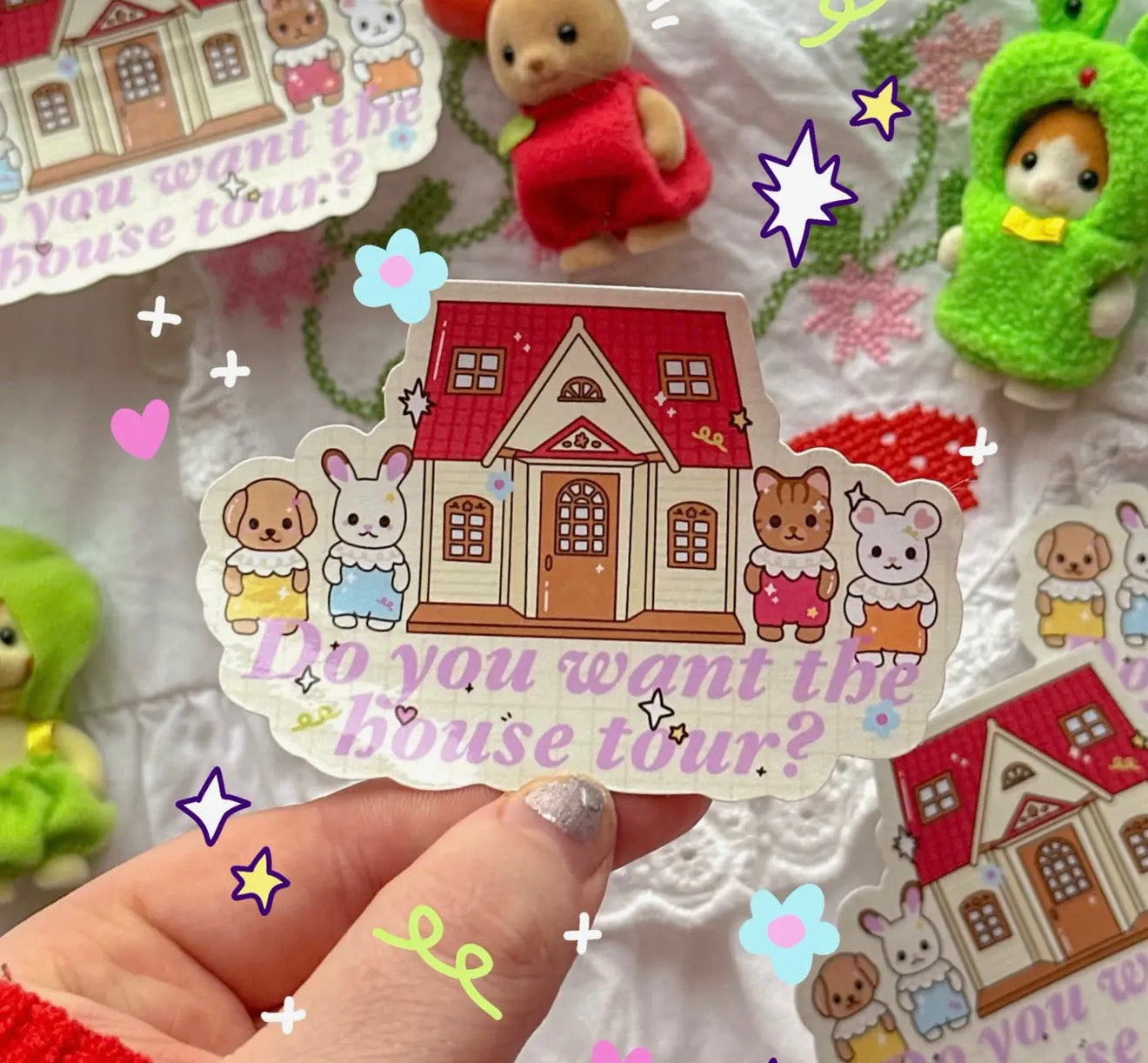 House Tour Sticker