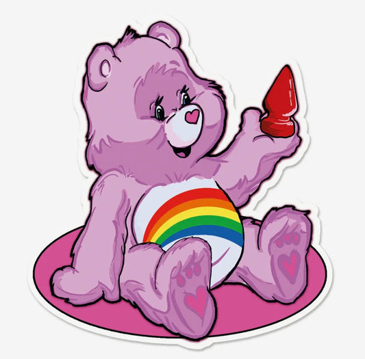 Bum-A-Lot Bear Vinyl Sticker
