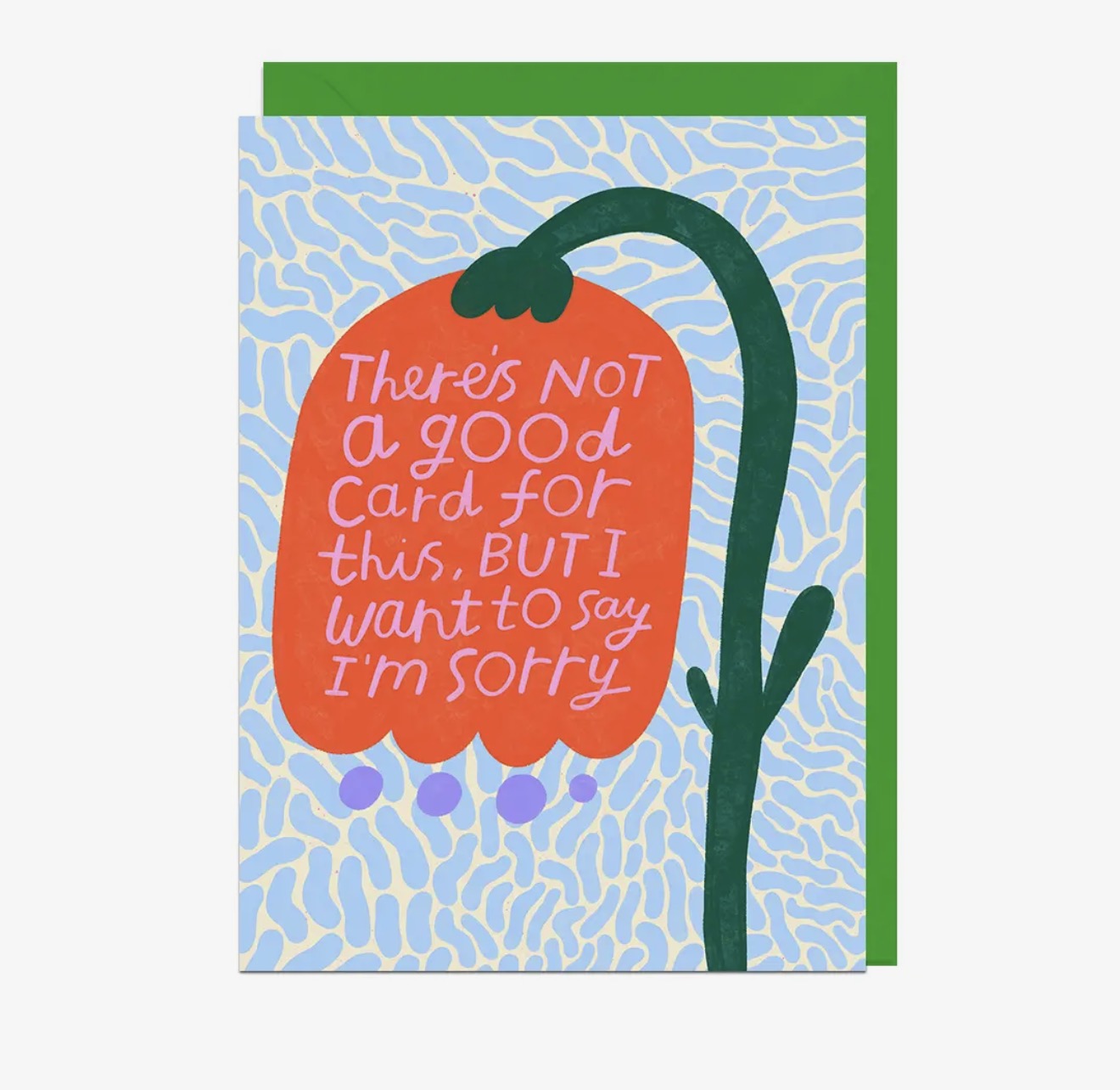 Sorry Flower Card