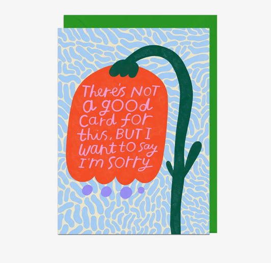 Sorry Flower Card