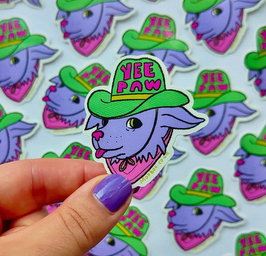 Yee Paw Sticker
