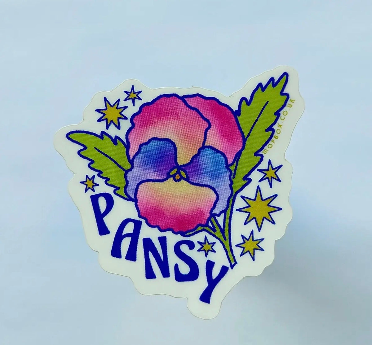 Pansy Sticker