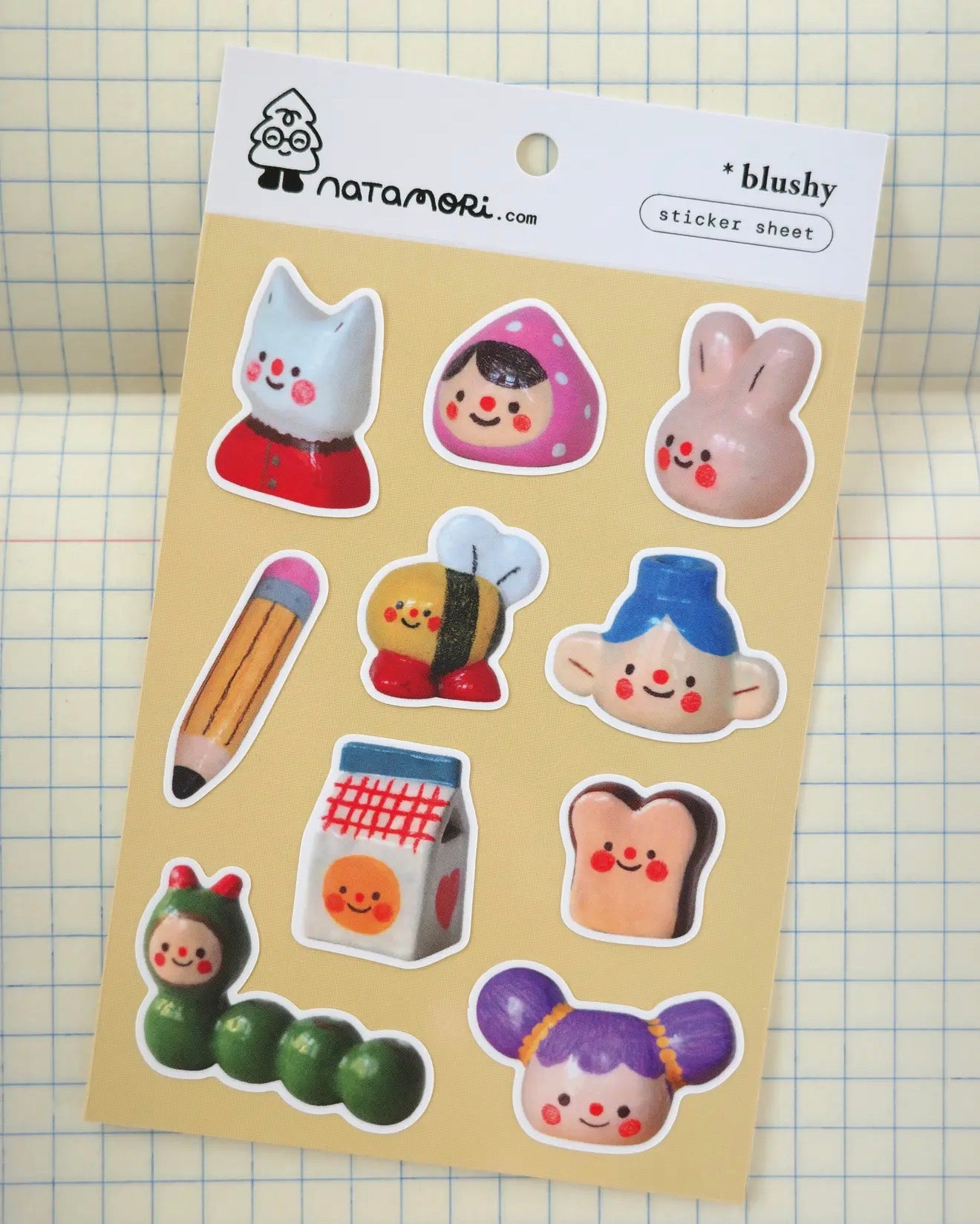 Blushy Matte Vinyl Sticker Sheet