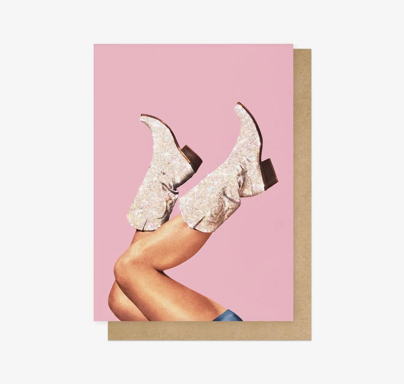 These Boots Greetings Card