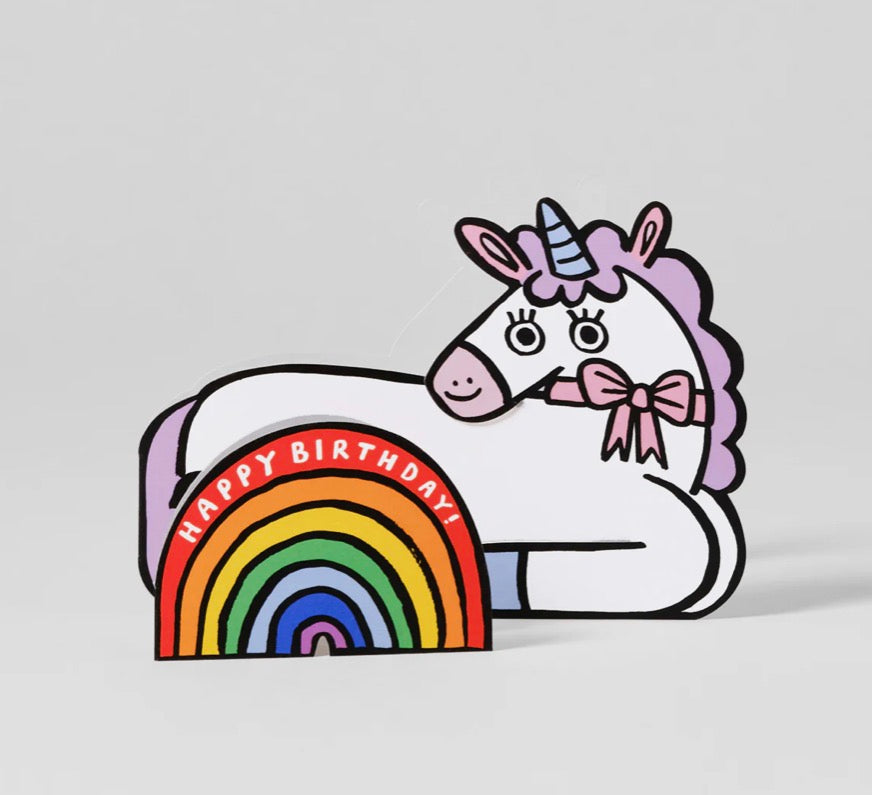 Unicorn Birthday Card