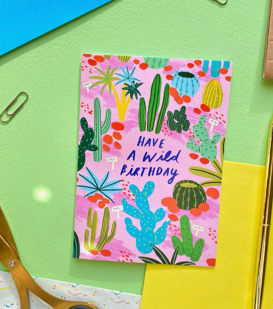 Have A Wild Birthday Card