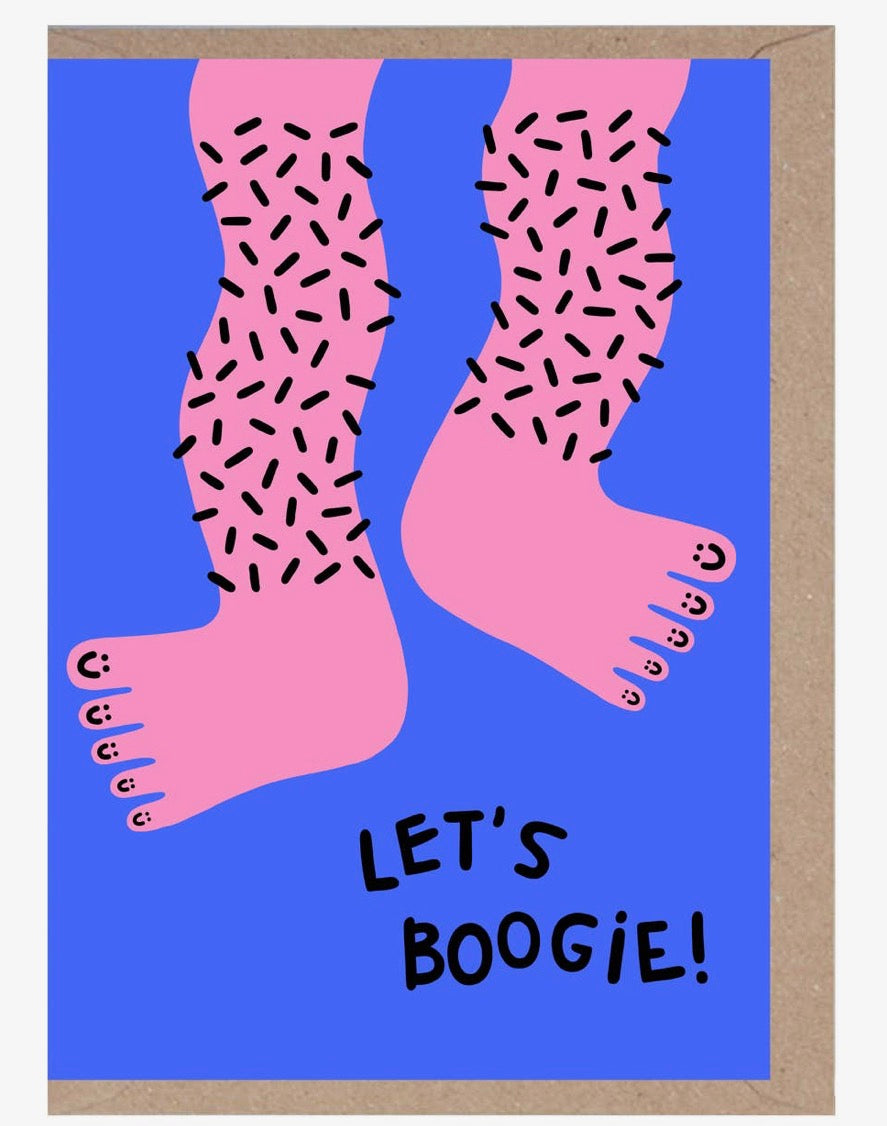 Let's Boogie Card