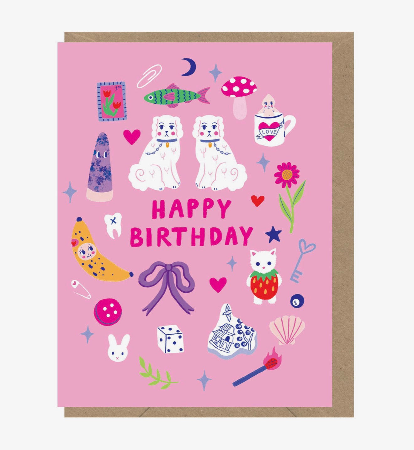 Trinket Birthday Greeting Card