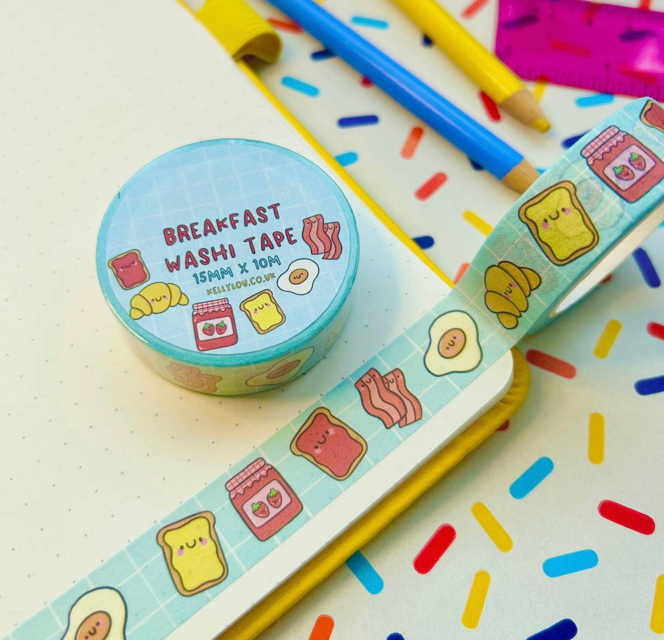 Breakfast Washi Tape