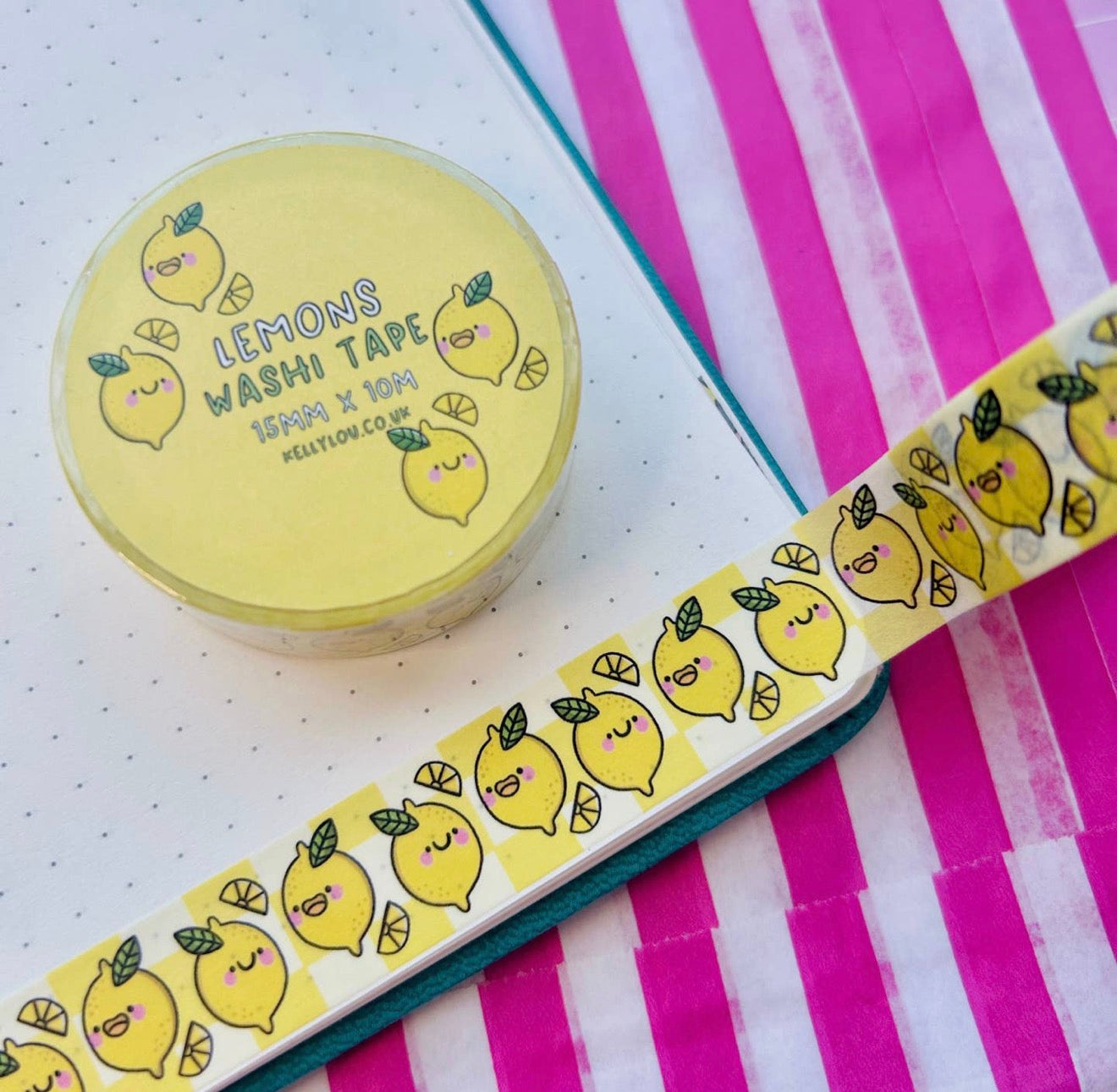 Lemons Washi Tape