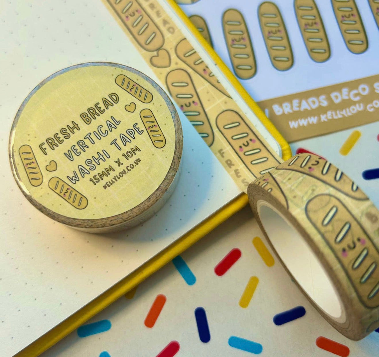 Fresh Bread Washi Tape