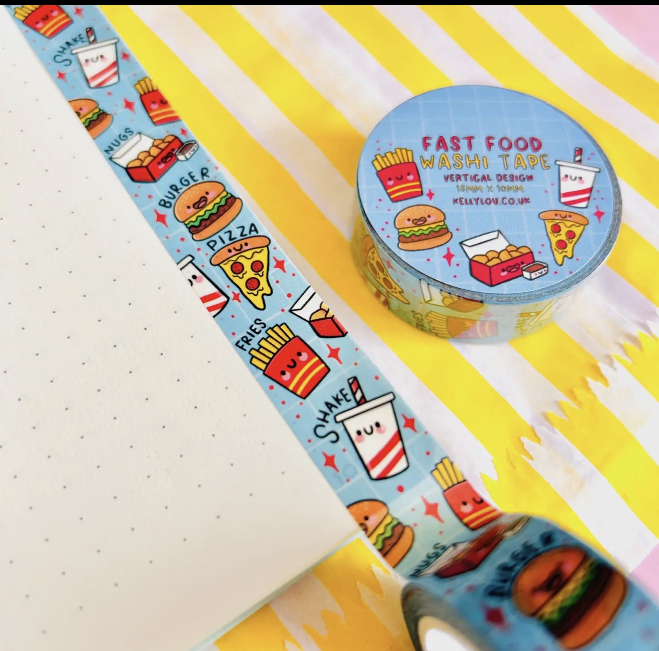 Fast Food Washi Tape