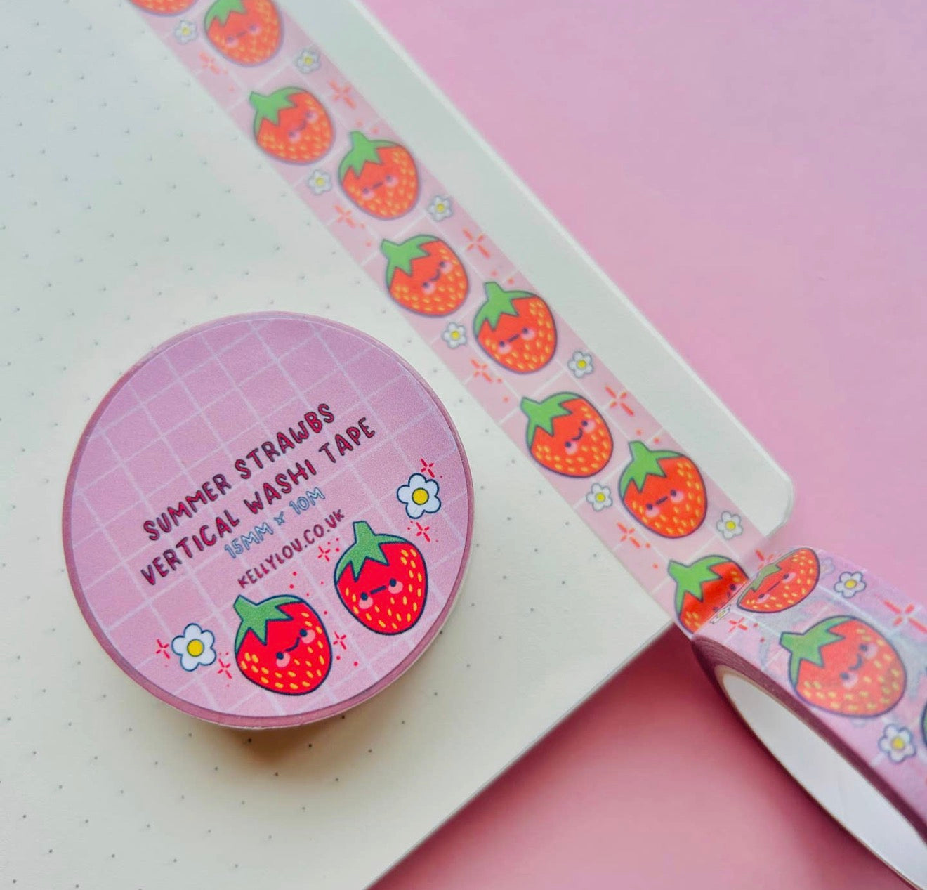 Strawberry Washi Tape