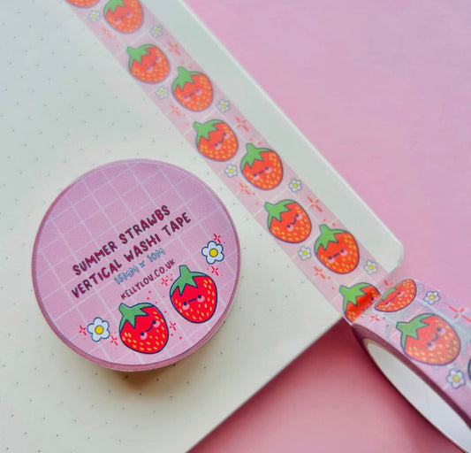 Strawberry Washi Tape