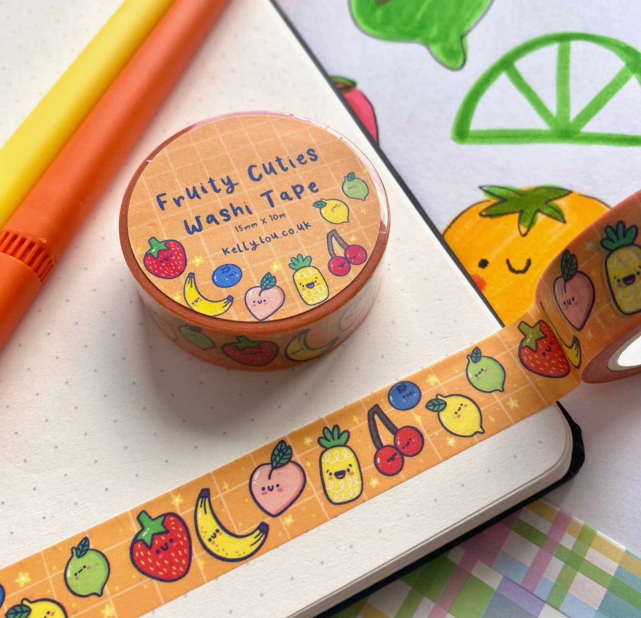 Fruity Cuties Washi Tape