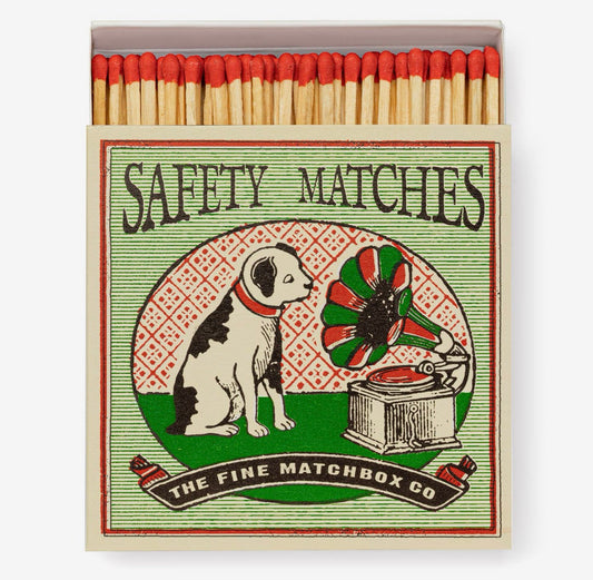 Dog and Gramaphone Safety Matches