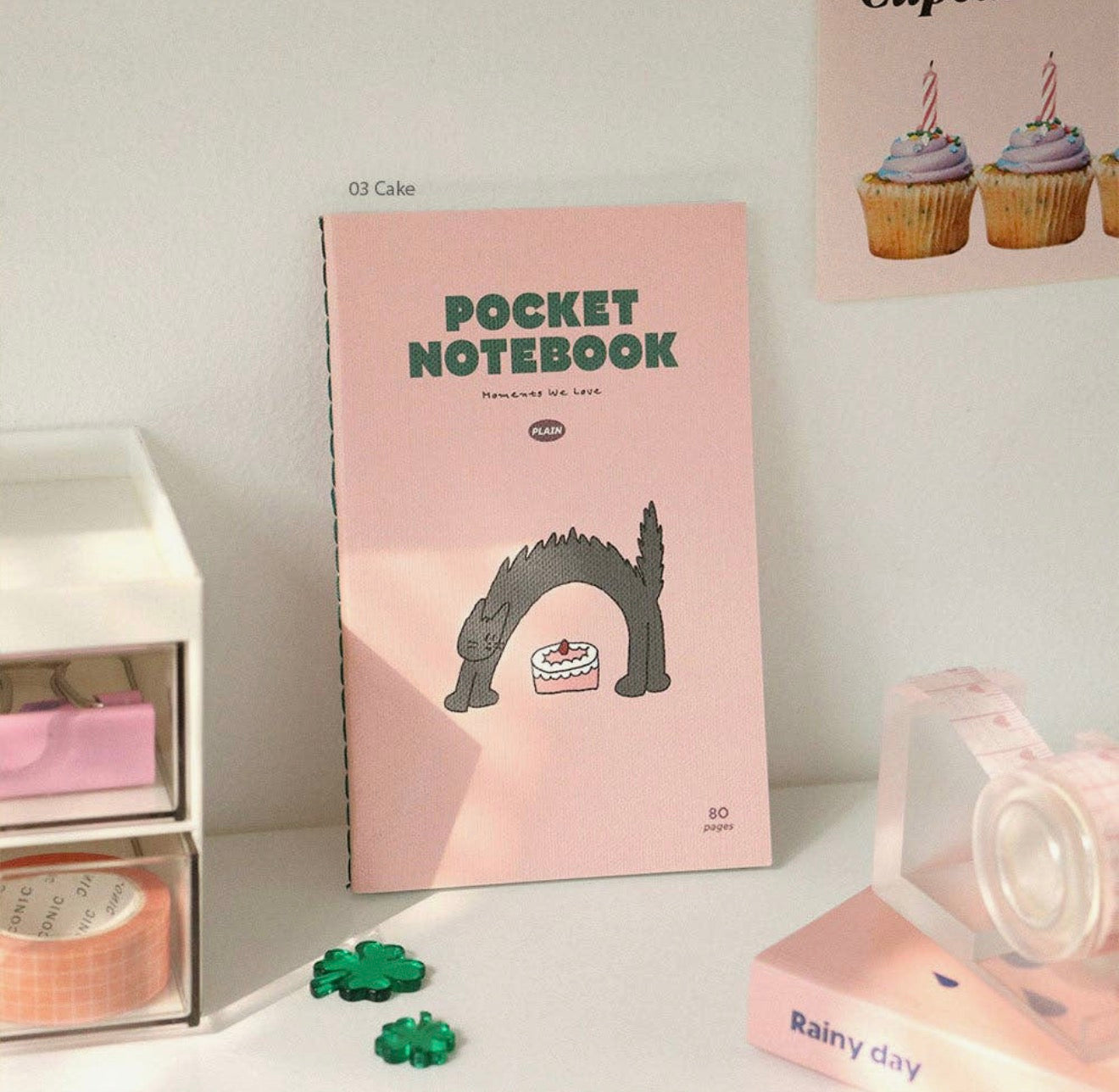 Iconic Charming Handy Pocket Notebook V.3 - Plain