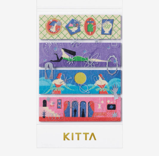King Jim Kitta Collage Design Stickers