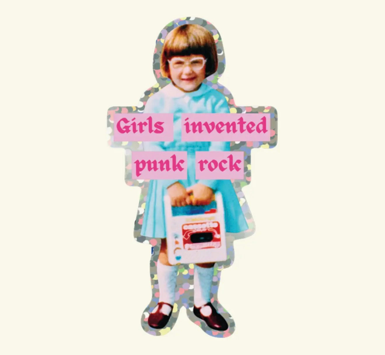 Girls Invented Punk Rock Sticker