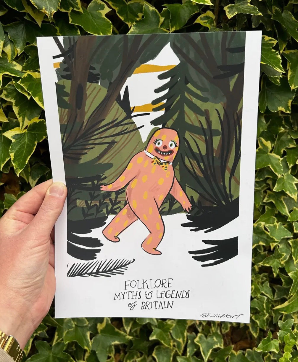 Mr Blobby Print