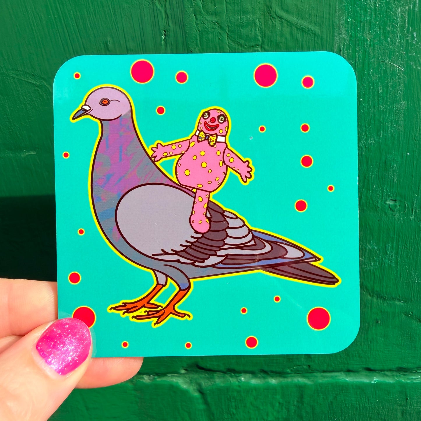 Blobby & Pigeon Coaster