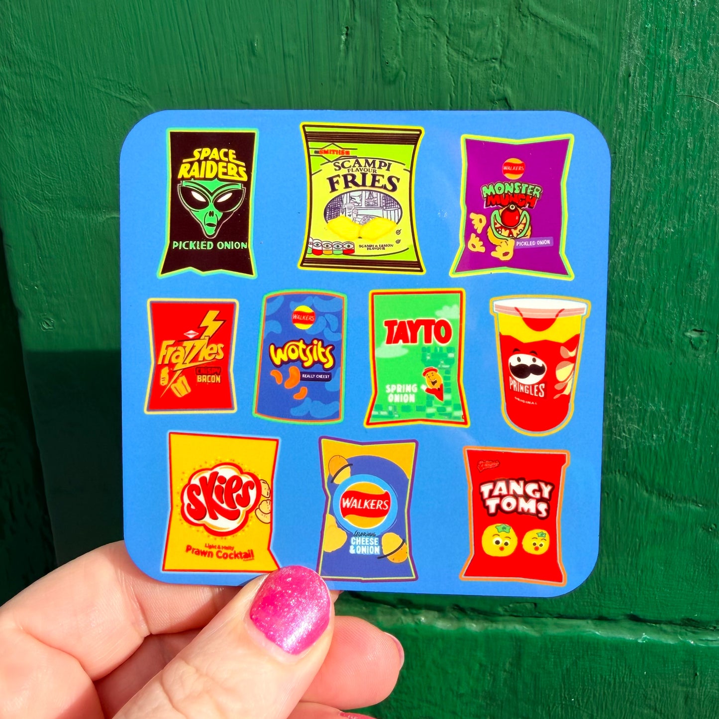 Crisps Coaster
