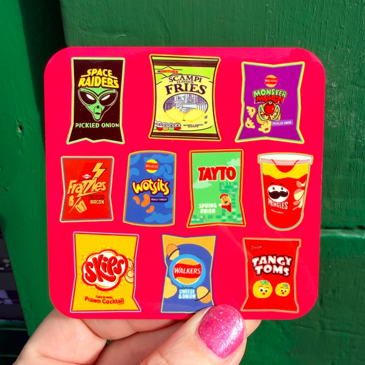 Crisps Coaster