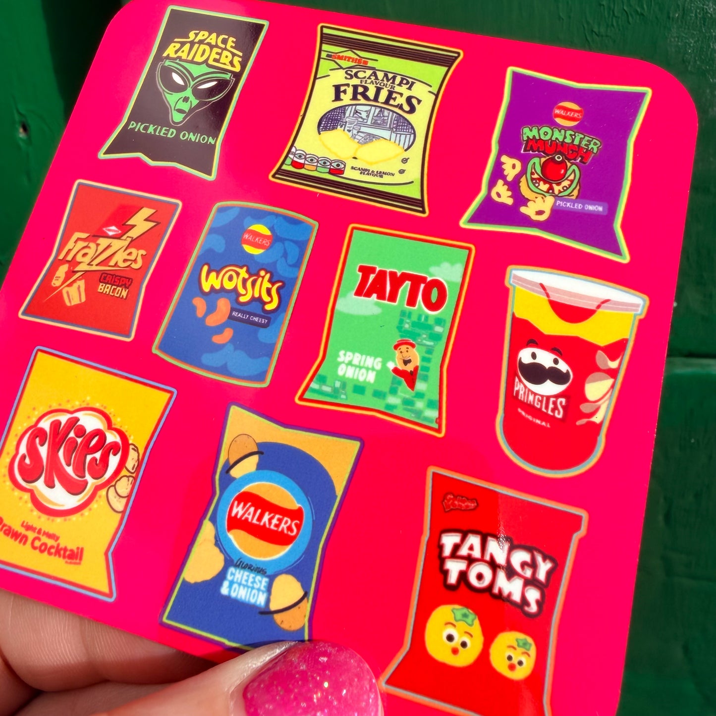 Crisps Coaster