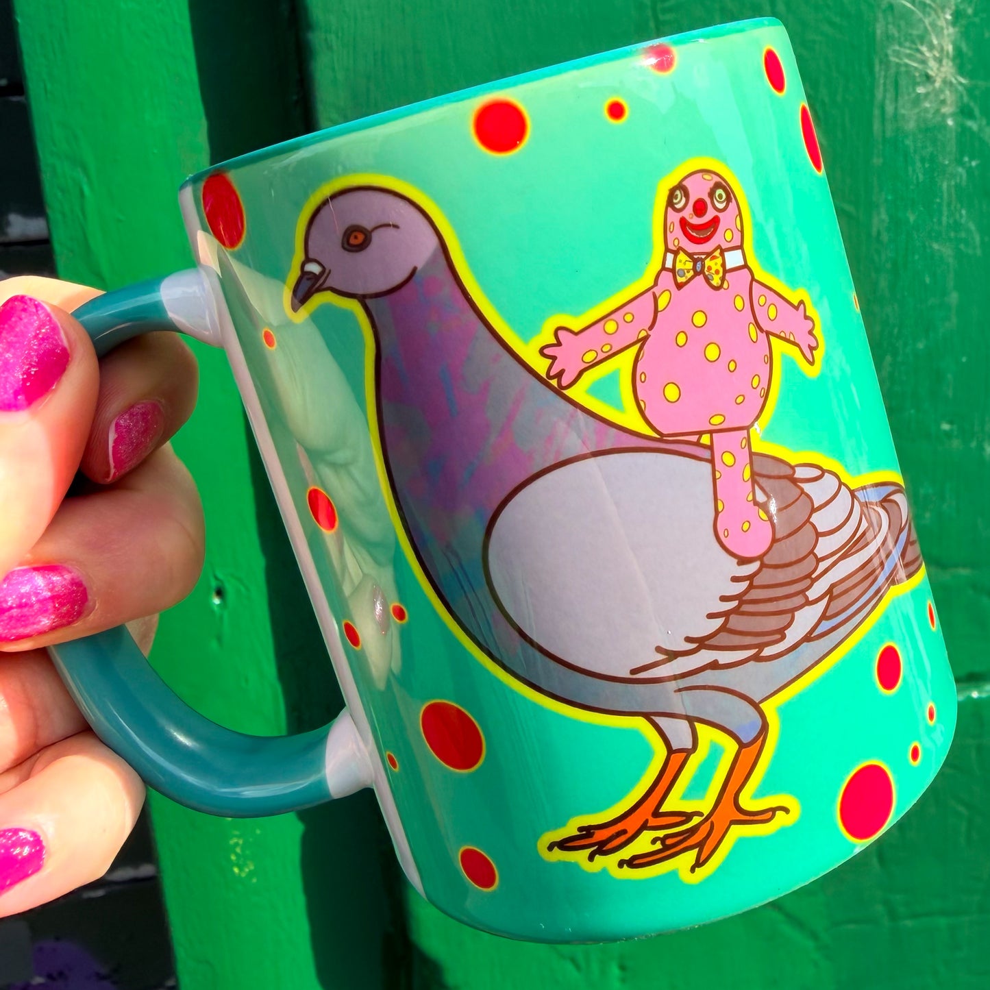 Blobby and Pigeon Mug