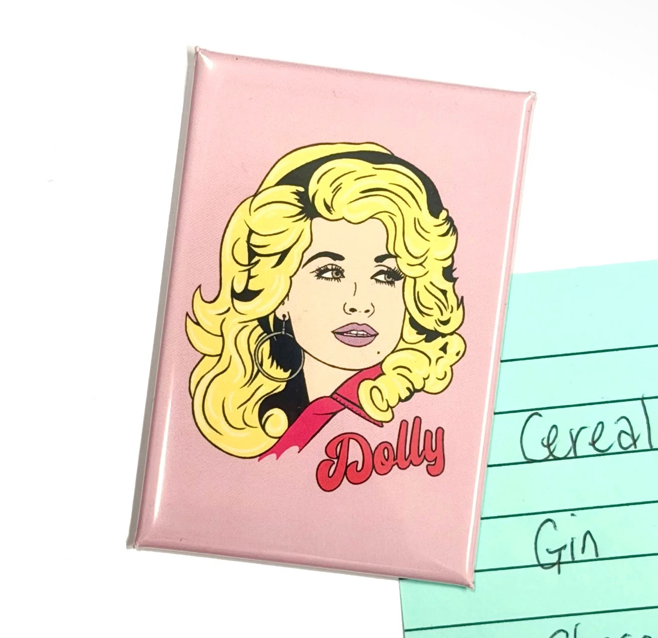 Dolly Inspired Fridge Magnet