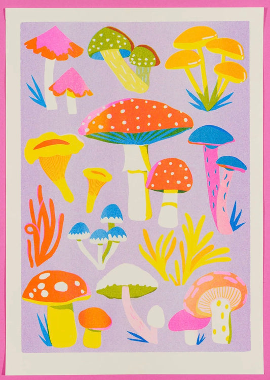 Mushroom Print