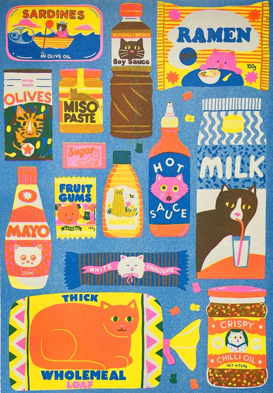 Cat Food Print