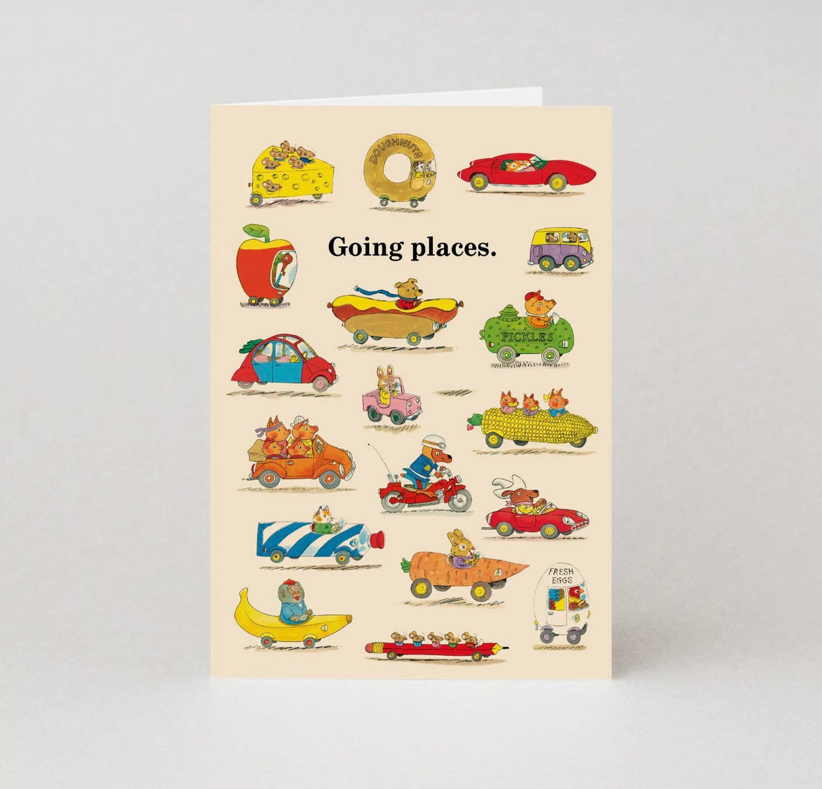 Going Places Greetings Card