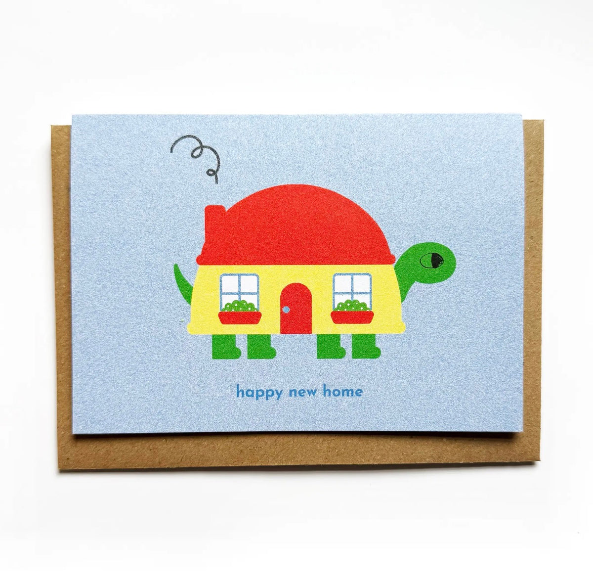 Homely Tortoise New Home Card