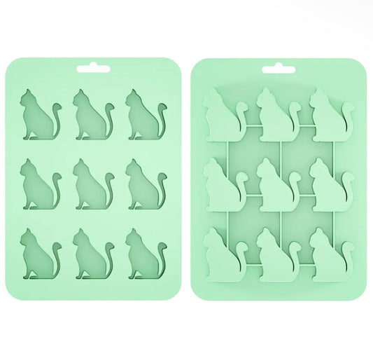 Silicone Cat Ice Cube Tray