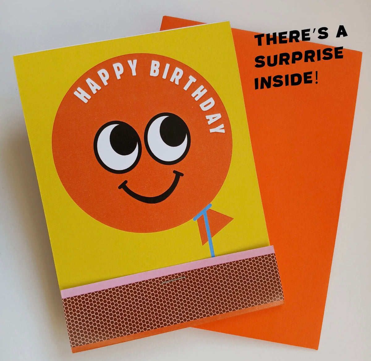 Giant Match Book! Birthday Card