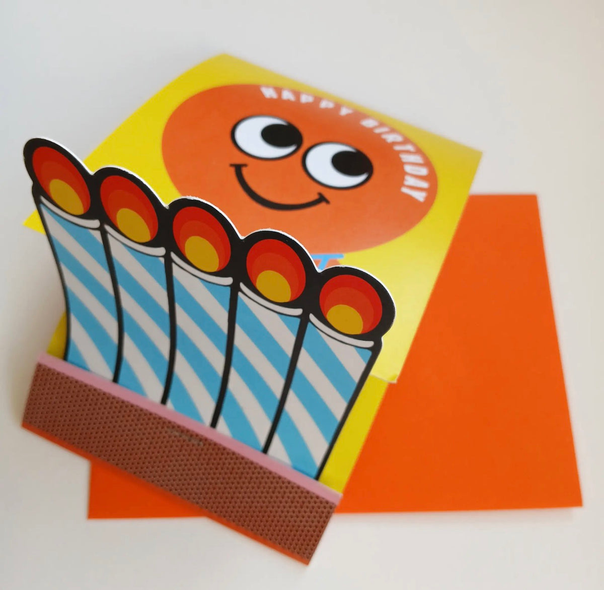 Giant Match Book! Birthday Card
