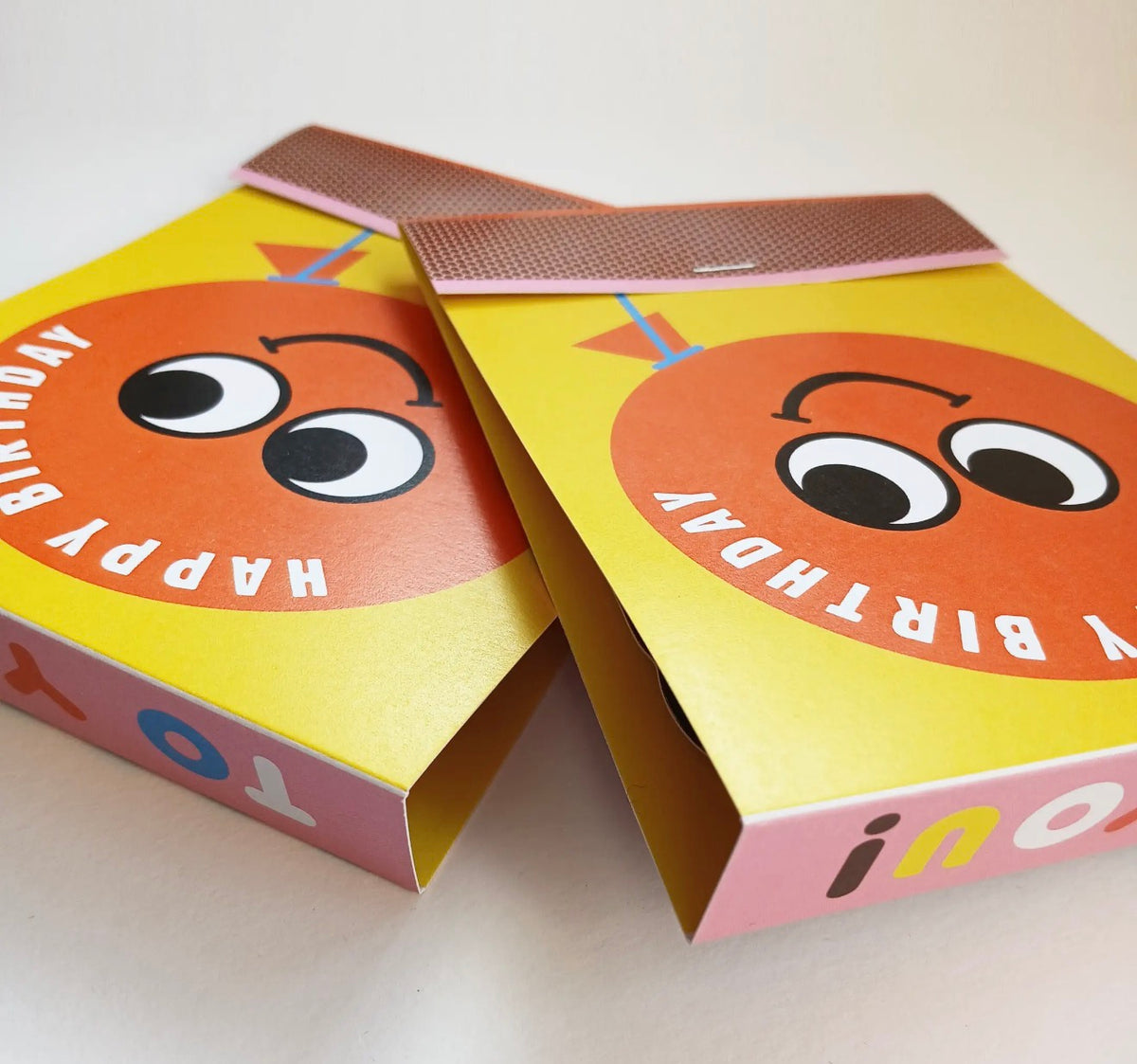 Giant Match Book! Birthday Card