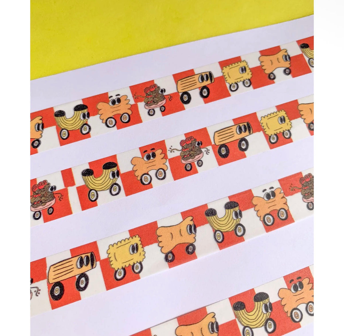 Pasta Cars Washi Tape