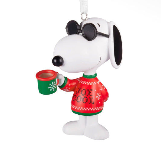 Snoopy As Joe Cool Christmas Decoration