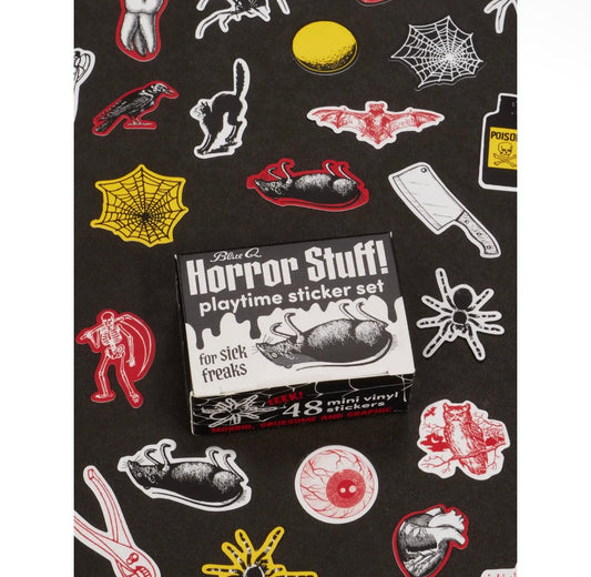Horror Stuff Playtime Sticker Set