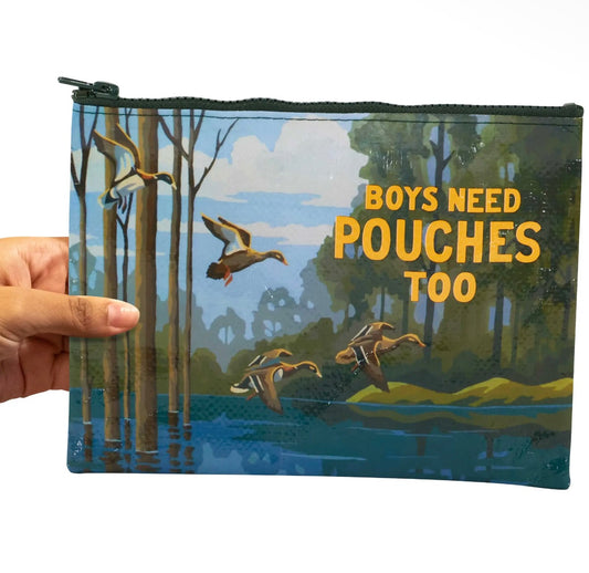 Boys Need Pouches Zipper Pouch
